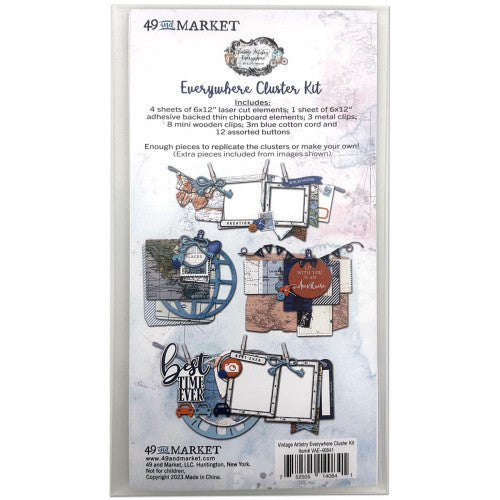 49 en Market Vintage Artistry Everywhere Clusterkit